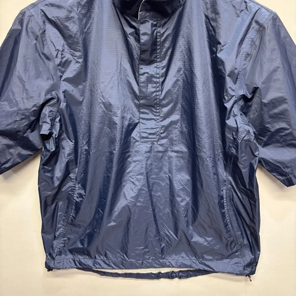 Peter Millar Water Men Short Sleeve Golf Windbreaker Jacket Size Medium C127 -22